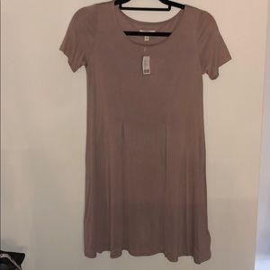 Silence + Noise Taupe dress